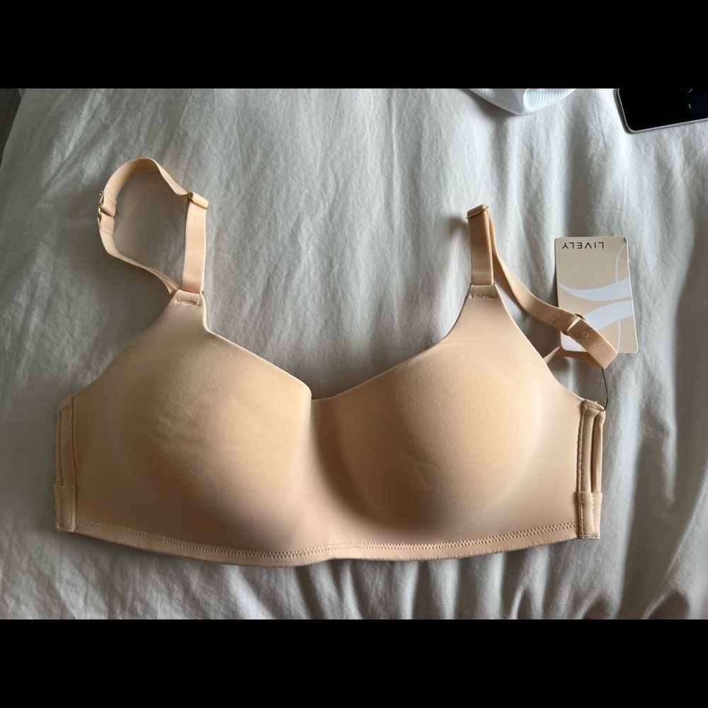 Lively | The No Wire Balconette Bra | Toasted Almond | 34A
